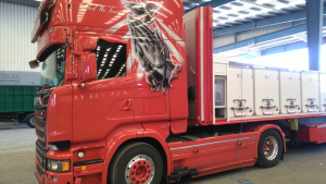 Transporte de peces vivos