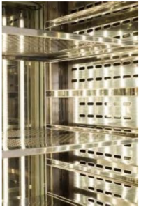 Interior de cámara para ensayos CH