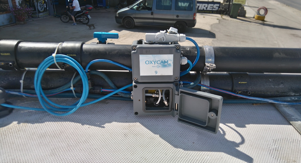 Oxiwifi2 para control en el transporte de peces vivos