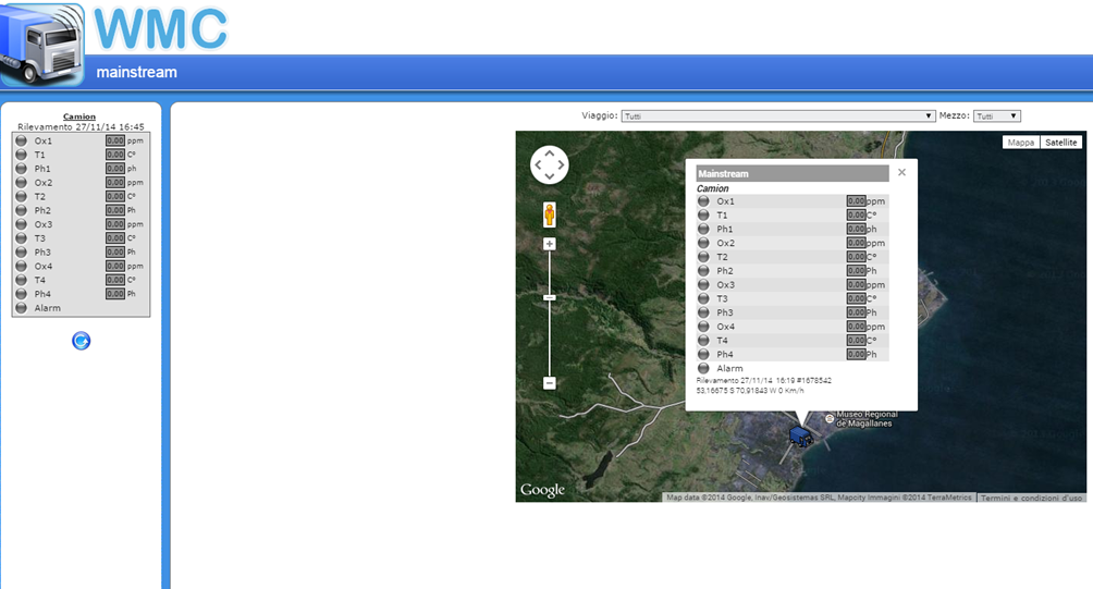 Posicionamiento geográfico en la monitorización de vehículos con peces vivos