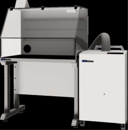 Cabina de seguridad CHC Lab para pesaje de polvos en alta precisión